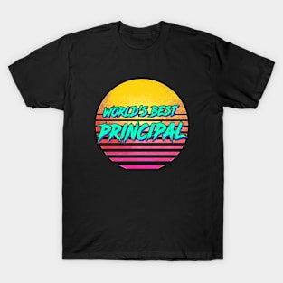 1980s Retro Principal Gift T-Shirt